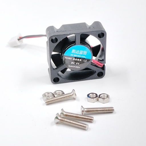 [3010S5V2] Ventilador 5 V  DC 3x3x1cm 2 Cables