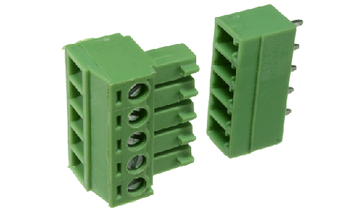 [RC2ERCK-38-5PR] Bornera de Conexión 5 Pines en Recto