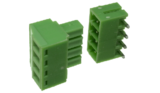 [RC2ERCK-38-4PA] Bornera de Conexión 4 Pines en Angulo