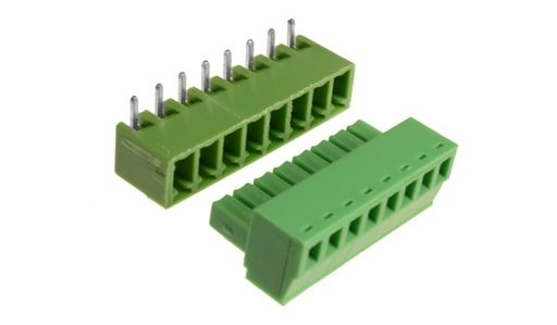 [RC2ERCK-38-8PA] Bornera de Conexión 8 Pines en Angulo