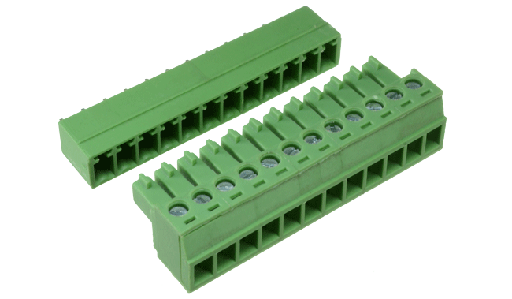 [RC2ERCK-38-12PA] Bornera de Conexión 12 Pines en Angulo