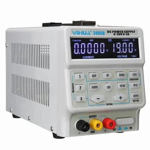 [3005D] Fuente de Alimentación de Laboratorio YIHUA 30V 5A / 5 Dígitos