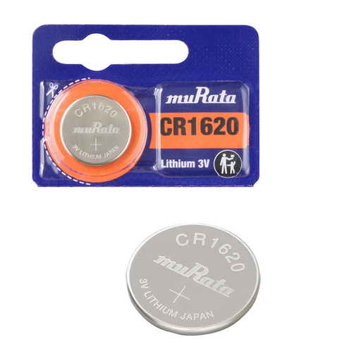 [CR1620-MUR] Batería de Litio Botón 3V. CR1620 MURATA