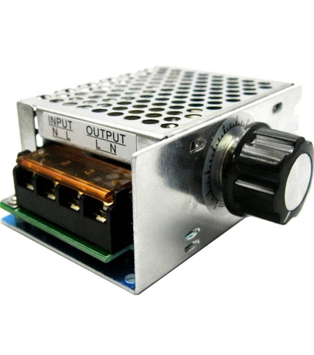 [DIM-4000] Dimmer de 4000 Watts en Caja de Metal