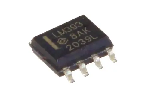 [LM393DR-SMD] Comparador Low Offset Dual encapsulado SOIC 8 PIN SMD "TI"