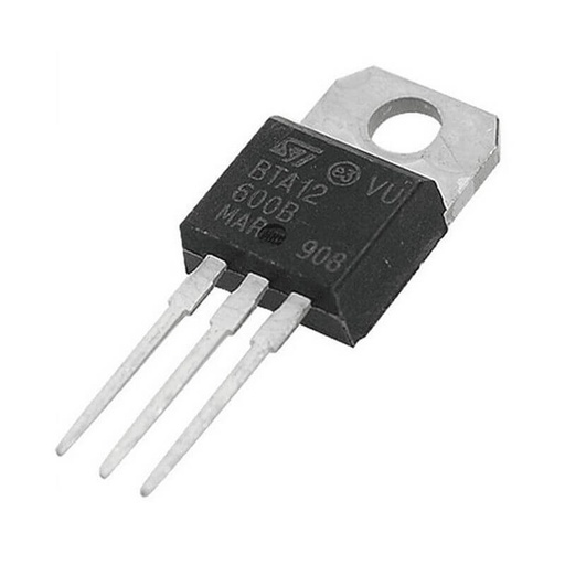 [BTA12-600B] Triac de 12A 600V TO220 Tiristor Bidireccional