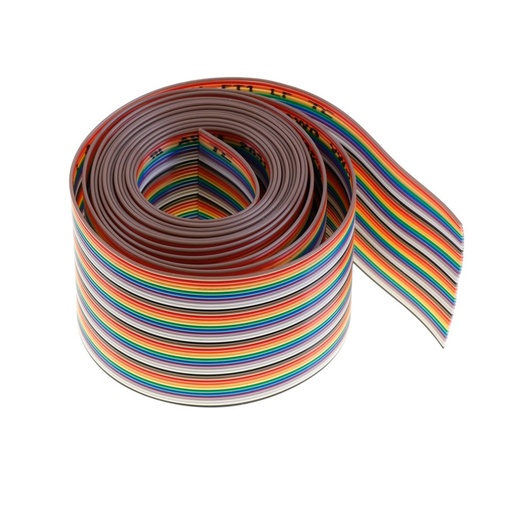 [CFLAT-40MCT] Cable Flat 40 Hilos Colores Original