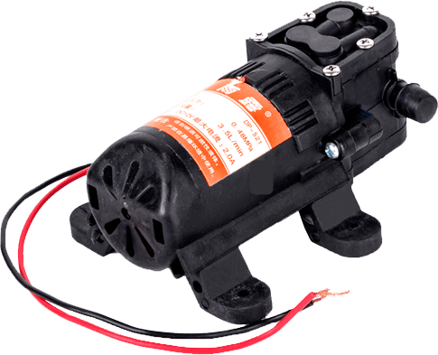 [DP-521] Bomba de Agua C./Motor DC12V 2A 3.5L/Min Bobinado Cobre