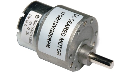 [SM-3712V200] Servomotor con Reductor 12VDC 200RPM 37GB/12V