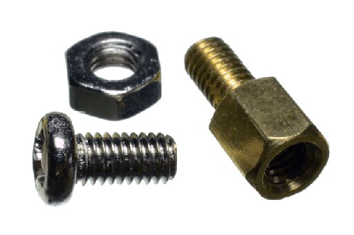 [SSH-M3X10+6-MF] Separador de Bronce Hexagonal M3X10+6mm