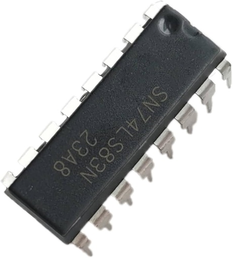 [74LS83] 74LS83 Sumador (Adder) con Carry, DIP-14