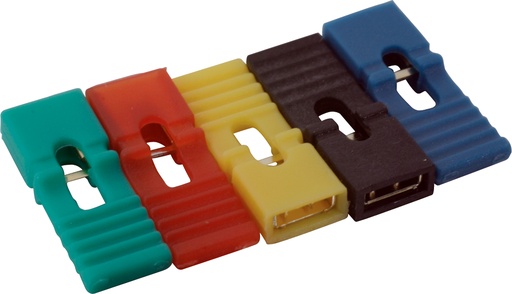 [JUB-100] Jumper Hembra con Jalador Pitch: 2.54mm Colores