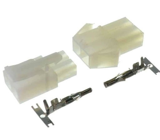 [L6.2X2] Set Conector L6.2 de 2 Vías para Cable Pitch 2.54mm