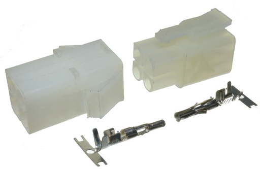 [L6.2X4] Set Conector L6.2 de 4 Vías para Cable Pitch 6.2mm