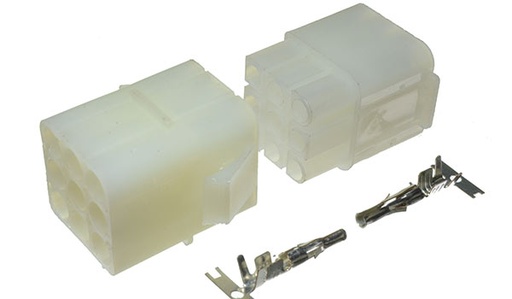 [L6.2X9] Set Conector L6.2 de 9 Vías para Cable Pitch 2.54mm
