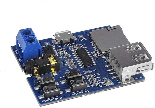 [MP3Decoder] Decodificador MP3 con Amplificador