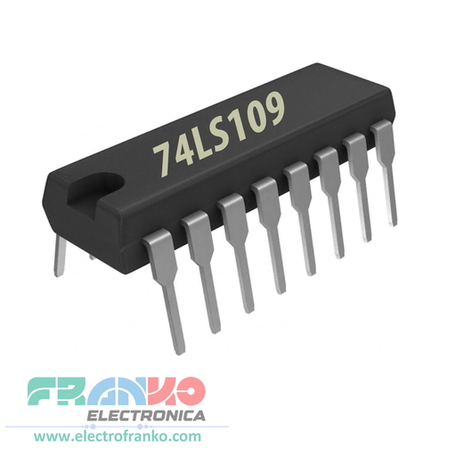 [74LS109]  74LS109 Flip Flop Dual JK Circuito TTL
