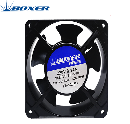 [FA-1238R] Ventilador Con Rodajes "Boxer" 12 X12X3.8Cm 220V 0.14Amp 3000