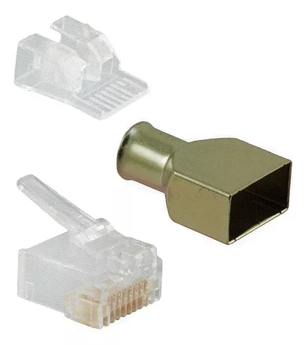 [RJ45-PP] Plug RJ45 Presion/Poncheo CAT5E AMP