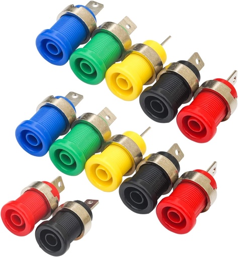 [NB-412] Jack Banana 4mm con Protección Clres