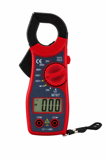[MT-87] Pinza Amperimetrica Eléctrica Digital LCD AC YADA