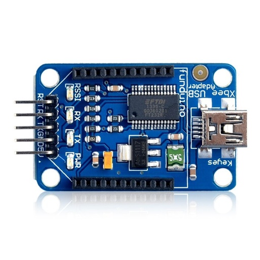 [ARD-USBXB] ARD-USBXB Adaptador USB a XBEE Placa Impresa + Cable