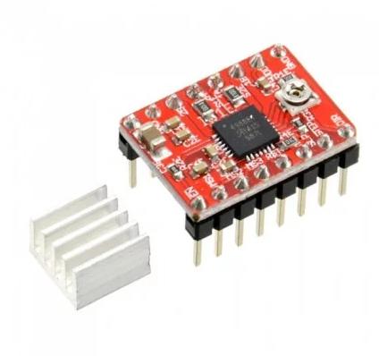 [A4988PCB] A4988PCB Driver para Motor Paso a Paso A4988 con Placa PCB