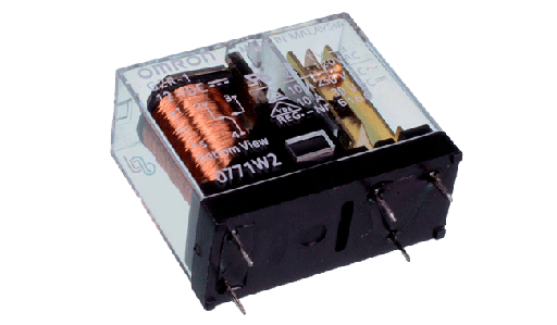[G2R-1-12VDC] Relay de 12 VDC OMRON 5 Pin 1 Contacto