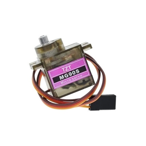 [MG90S-360] Servomotor 360 Grados 2.2Kg Eje Metal 