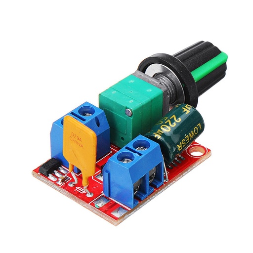 [PWM-MOT5A] Control Velocidad Motor PWM DC 3-35V5A 