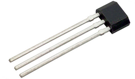 [UGN3503UA] Sensor de Efecto Hall Análogo, Salida Lineal, Sensibilidad 1.3 mV/G