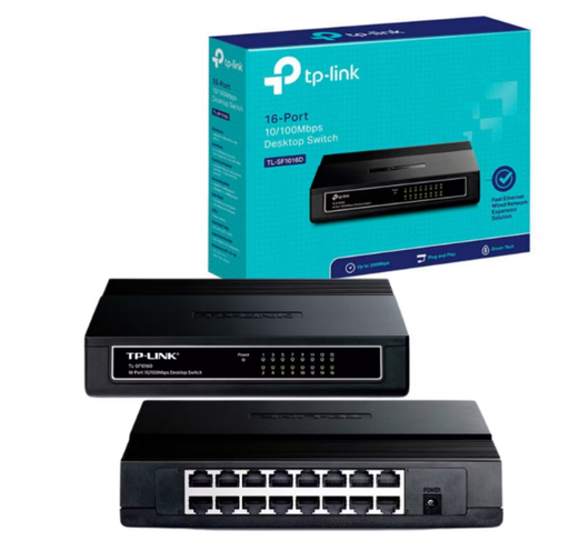 [TL-SF1016D] Switch de Sobremesa con 16 Puertos a 10/100 Mbps