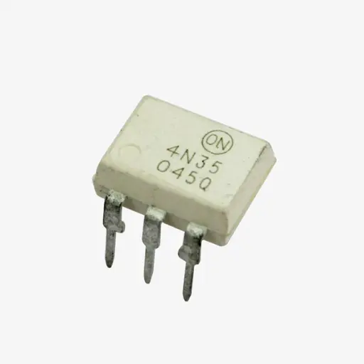 [4N35] Optoaislador Salida Transistor DIP-6