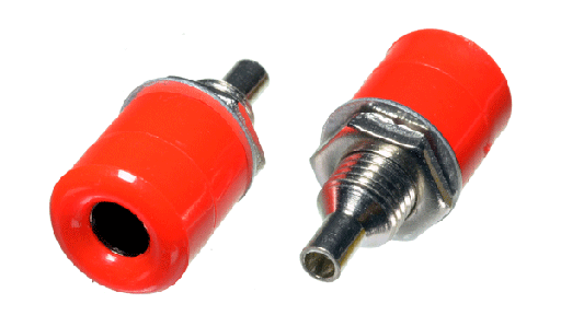 [NB-414] Jack banana 4mm Agujero y 20x10mm