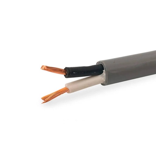 [2X16 GUB] Cable Vulcanizado Monofasico 2x16 Gris
