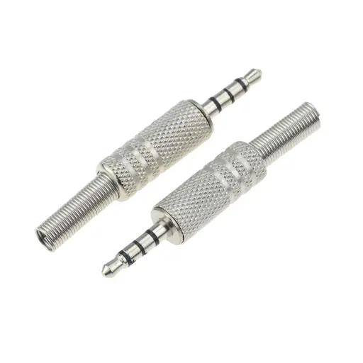 [P-107GOLD] Plug Stereo 4 Polos 