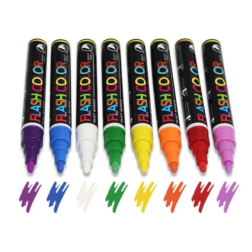 [D4236] Set de Plumones P/Pizarra RGB