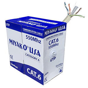 [UTP-CELAP-CAT6-R] Cable UTP Celapsa Par Trenzado CAT6 