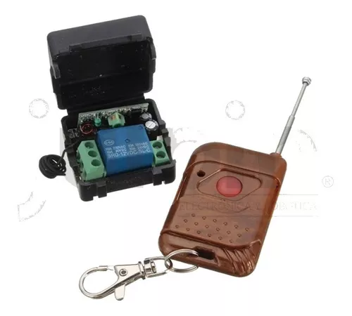[REM-1C] Módulo Programable de 1 Relé con Llavero de 315MHz