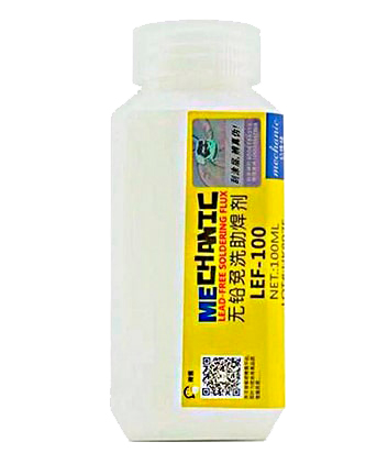 [LEF-100] Flux para Soldar x100mL Lead Free Mechanic "LEF-100"
