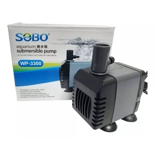 [WP-3300] WP-3300 Bomba de Agua 600l/h SOBO