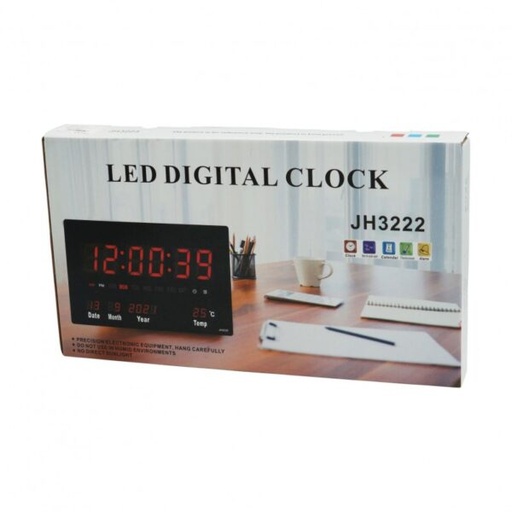 [JH3223] Reloj con Fecha y Temperatura