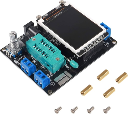 [GM328A] Probador de Transistores ESR LCR, Medidor de Frecuencia 
