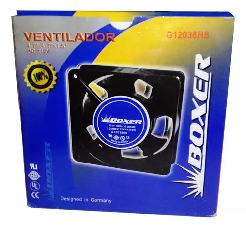 [G12038HS] Ventilador 12*12 BOXER 12VDC