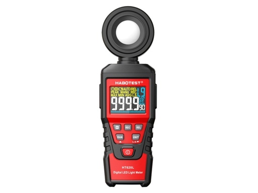 [HT620L] HT620L Luxometro Digital Medidor de Intensidad de Luz LCD HABOTEST 