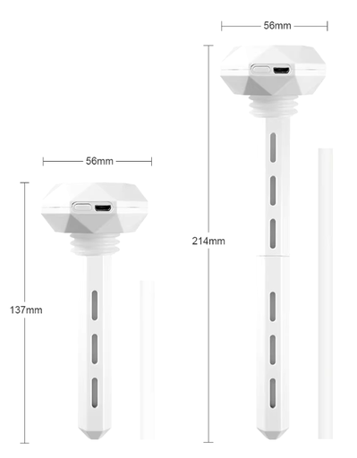 [BBD20-1] Humidificador Portátil de Ultrasonidos USB-5V 