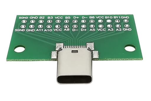 [USB-C-PCB] Conector USB Hembra Tipo C USB 3.0, PCB 