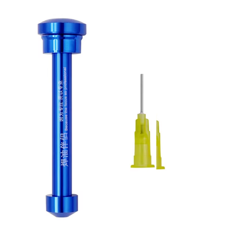 [JER-1] Aplicador Dispensador Manual de Jeringas para Soldadura BGA – Aleación de Aluminio