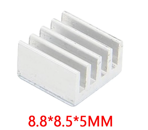 [DIS-8X5] Disipador Mini con Pega 8.8x8.8x5 