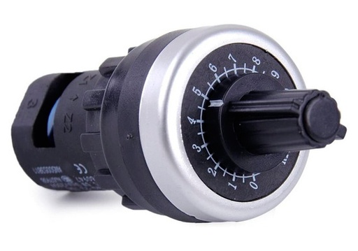 [LA42DWQ-22/10K] Potenciometro Rotativo LA42DWQ-22 para Montaje en Panel